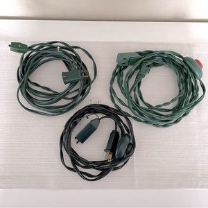 Christmas Extension Cords (3) On/ Off